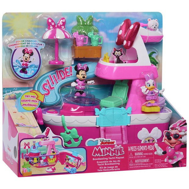 Buy Disney Junior Minnie Mouse Bowdazzling Yacht Playset Playsets and figures Argos