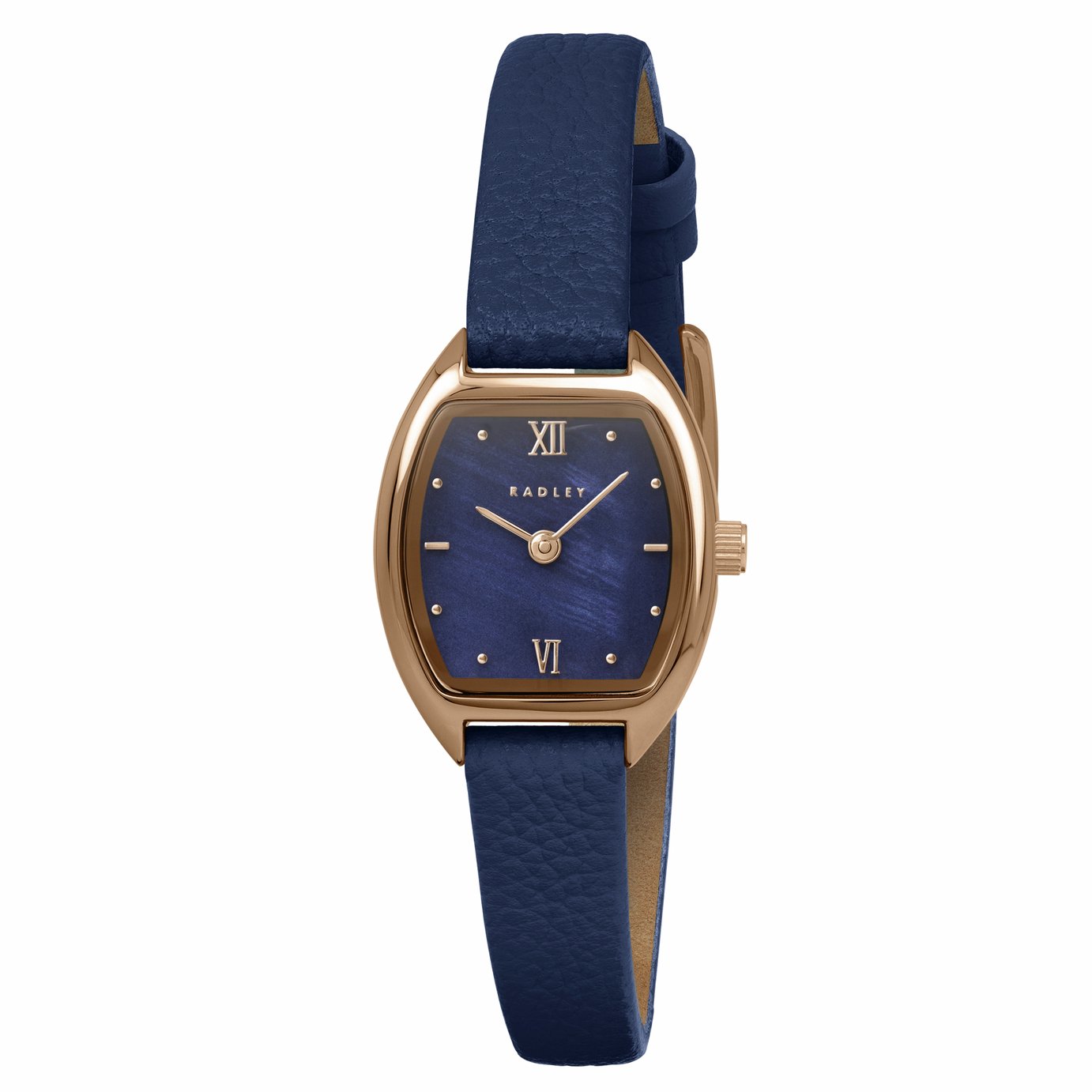 Radley Navy Dial and Navy Leather Strap Watch