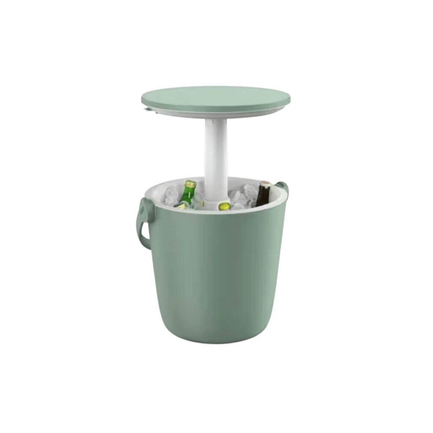 Keter Go Bar Portable Cooler Table - 16 Litre, Vintage Green