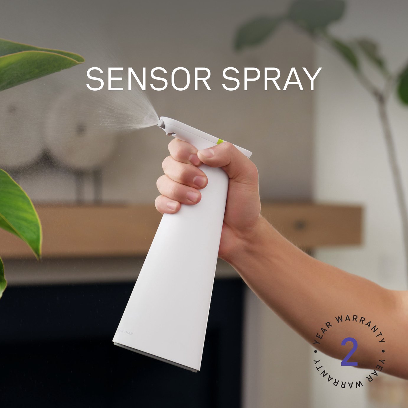 Simplehuman Liquid Sensor Pump Spray - White