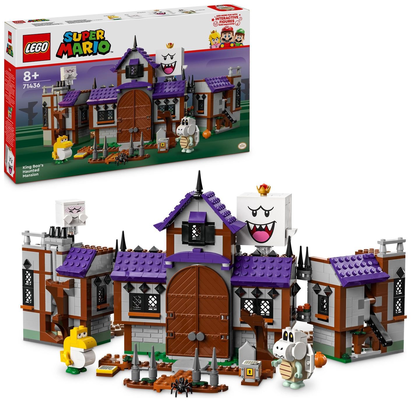LEGO Super Mario King Boo's Haunted Mansion Set 71436