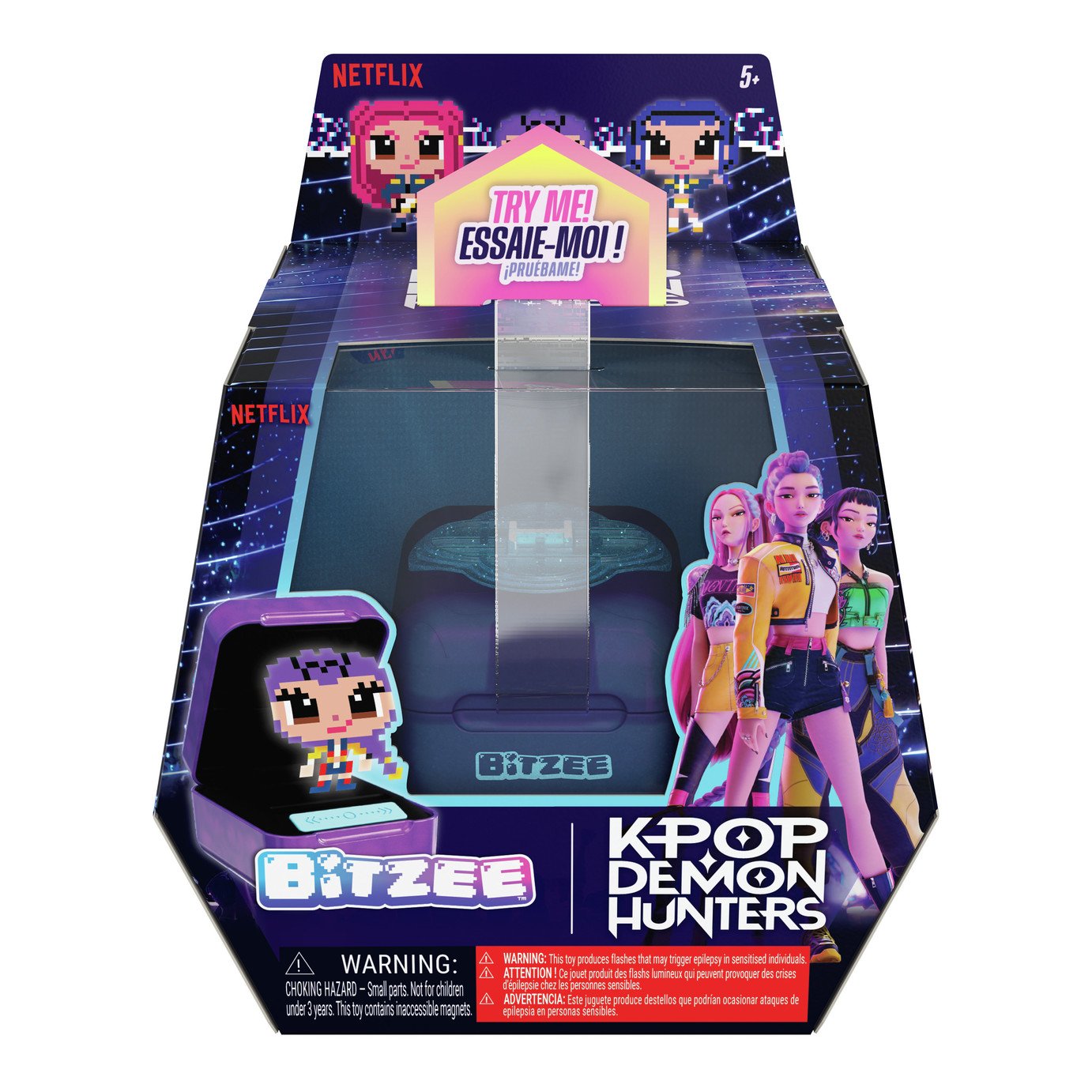 Bitzee Netflix KPop Demon Hunters Interactive Digital Toy