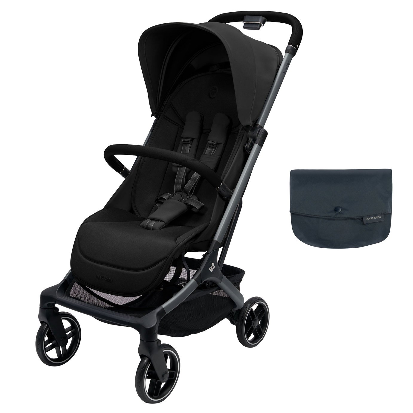 Maxi Cosi Oxford Cabin Pushchair with Raincover - Black