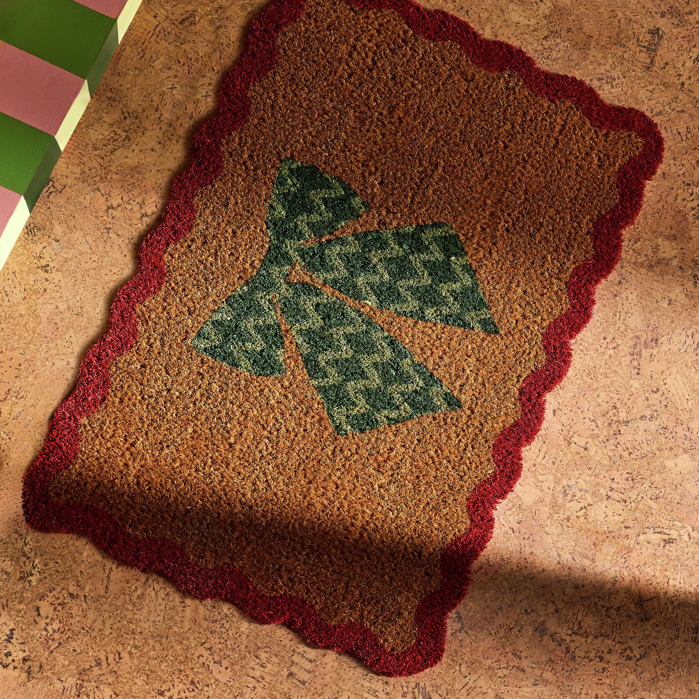 Habitat Timeless Bow Christmas Doormat
