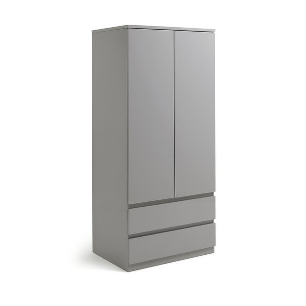 Argos grey gloss chest of drawers discount