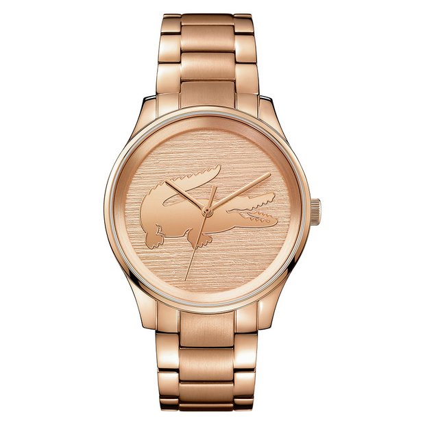 Buy Ladies Victoria Rose Gold Plated Bracelet Watch Womens watches |