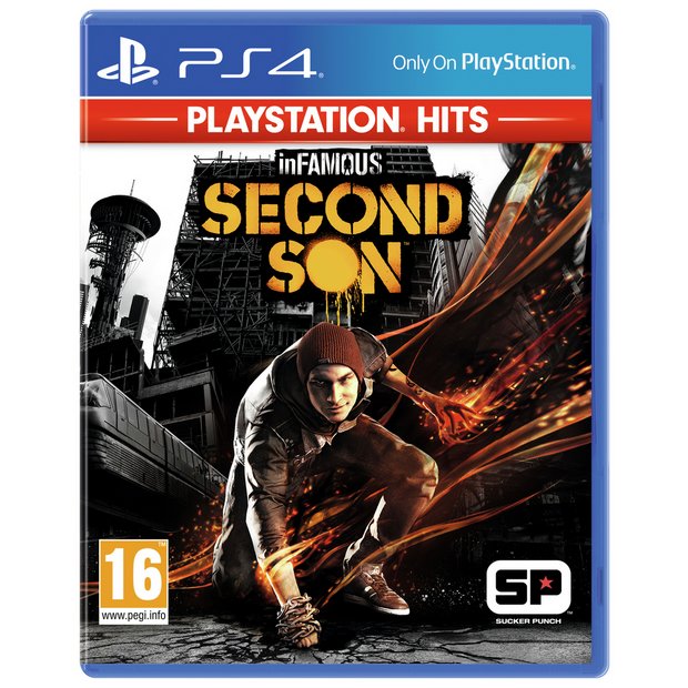 Buy Infamous Second Son Ps4 Hits Game Ps4 Games Argos