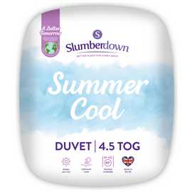 Slumberdown Summer Cool 4.5 Tog Duvet - Single