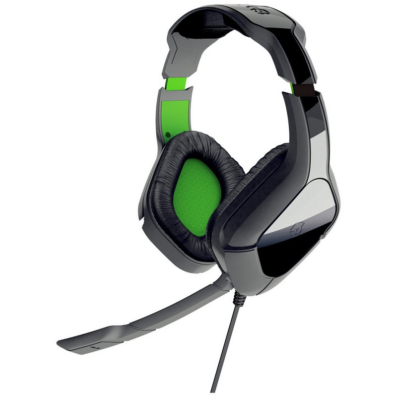 Gioteck HC-X1 Xbox One, PS4, PC Headset - Green from Argos