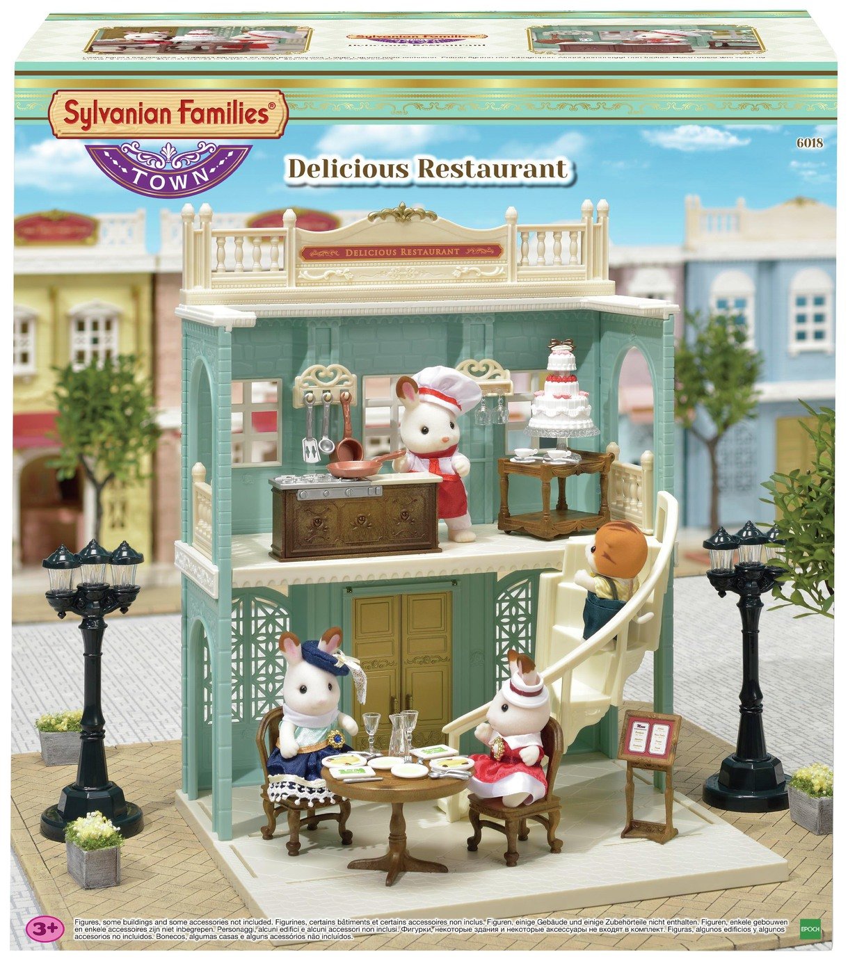 sylvanian families log cabin argos