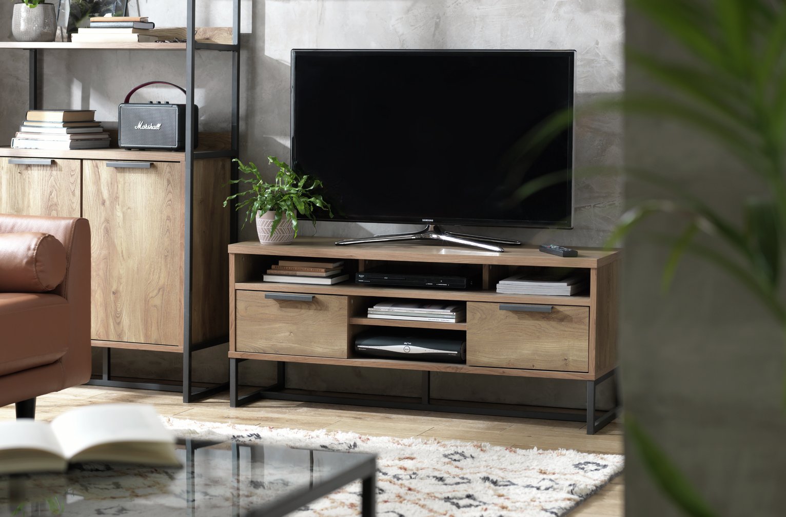 Habitat Nomad TV Unit - Natural