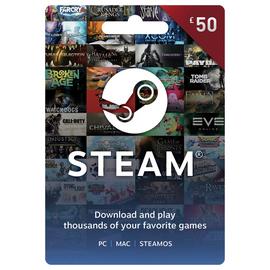 Steam Wallet £50 Card