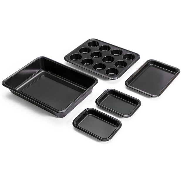 Buy Argos Home 3 Piece Oven Tray Set, Bakeware