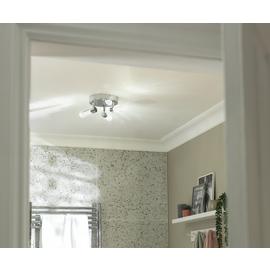 Argos Home Bubble 3 Light Bathroom LED Spotlight - Chrome