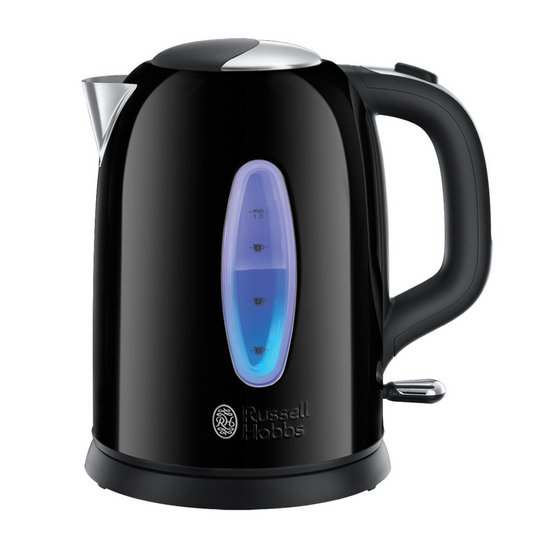 Russell Hobbs 25511 Worcester Stainless Steel Kettle - Black