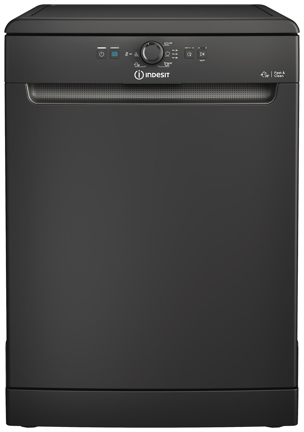 Indesit D2F HK26 B UK Full Size Dishwasher - Black