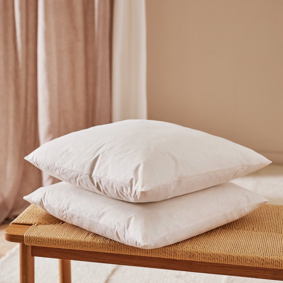 Argos Home Feather Cushion Pads - 2 Pack - 50x50cm