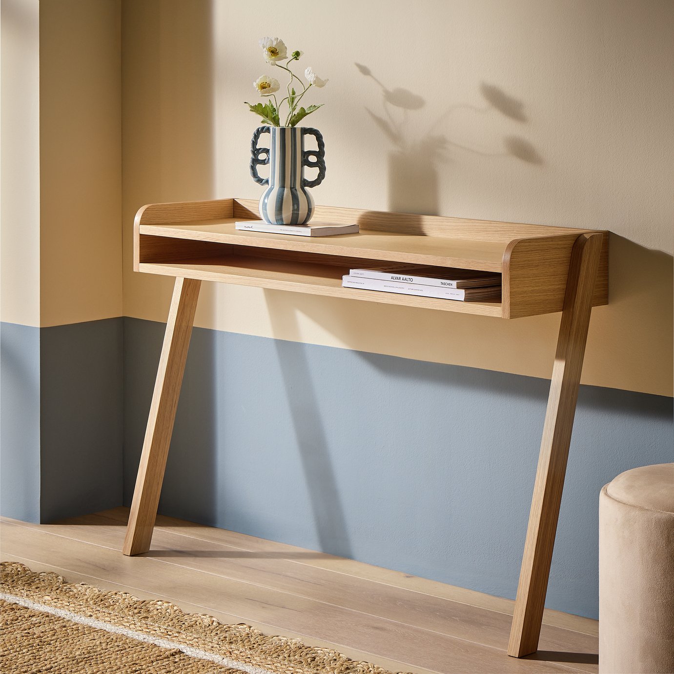 Habitat Jessie Console Table - Natural