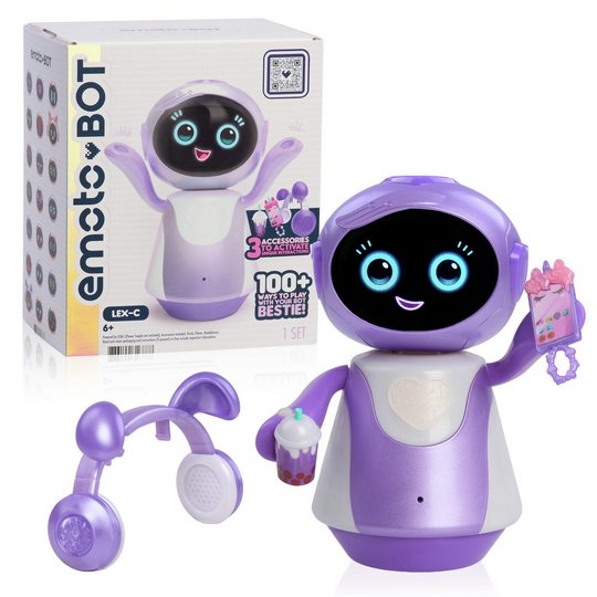 emotoBOT LEX-C Electronic Robot 24cm Action Figure