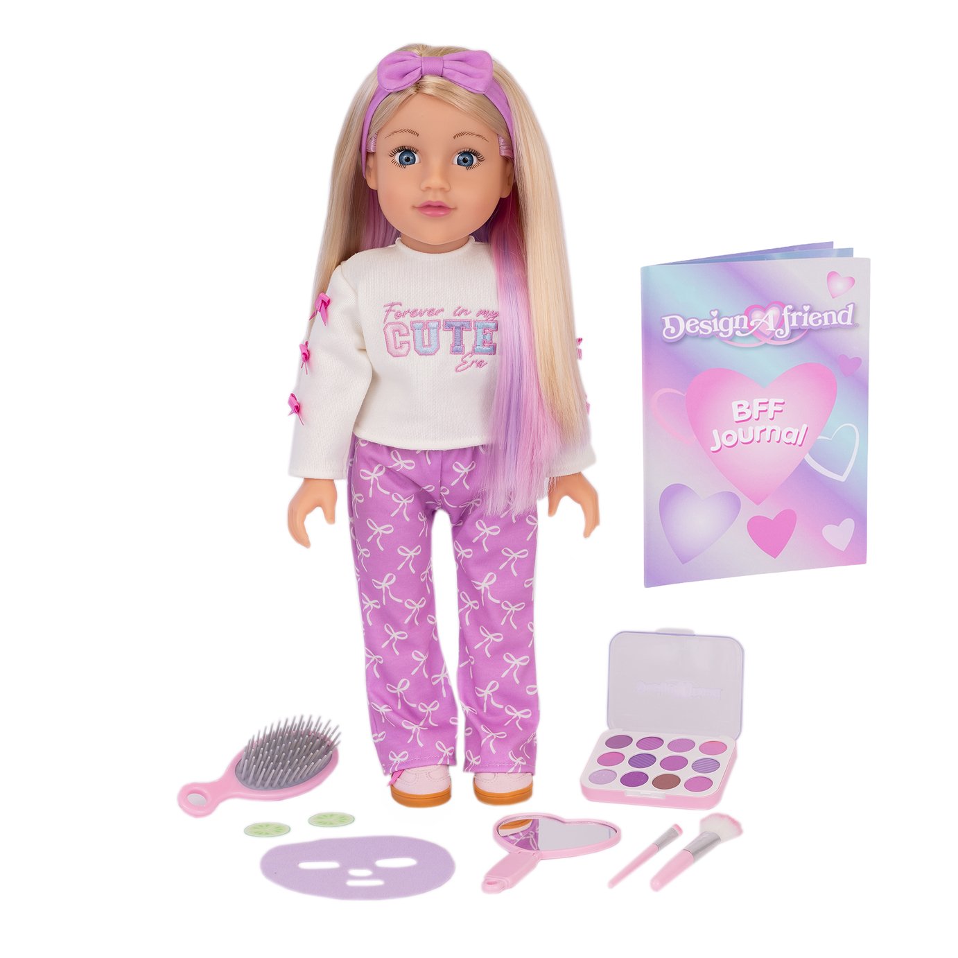 DesignAfriend Lily Mae 18 Inch Fashion Doll