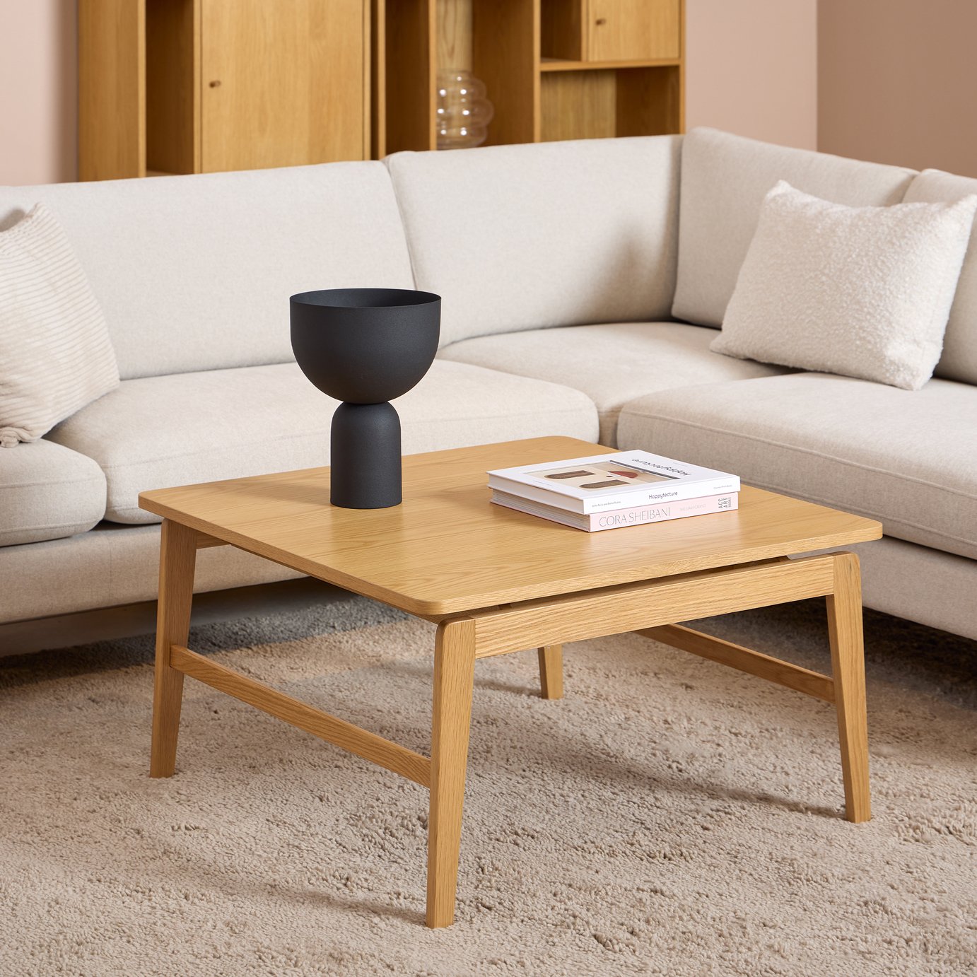Furniture To Go Essex Square Coffee Table - Natural