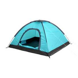 Pro Action 3 Person 1 Room Dome Tent - Blue