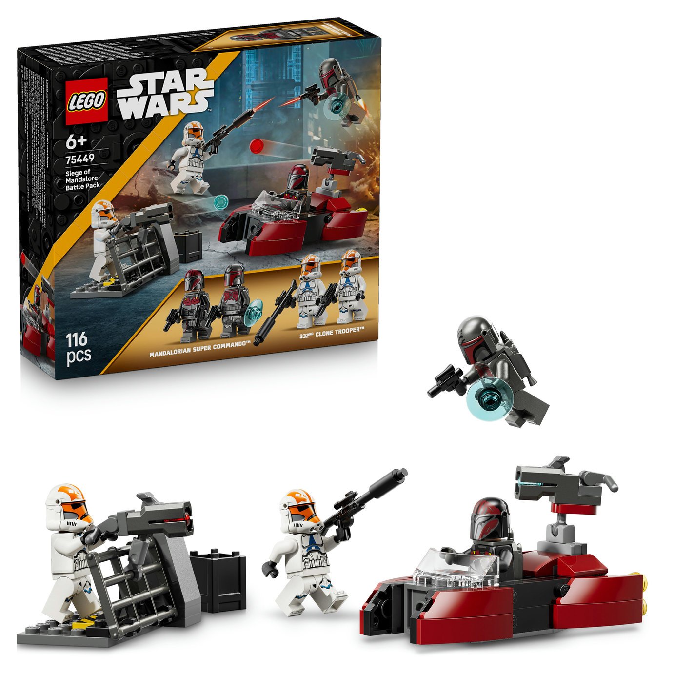 LEGO Star Wars Siege of Mandalore Battle Pack Set 75449