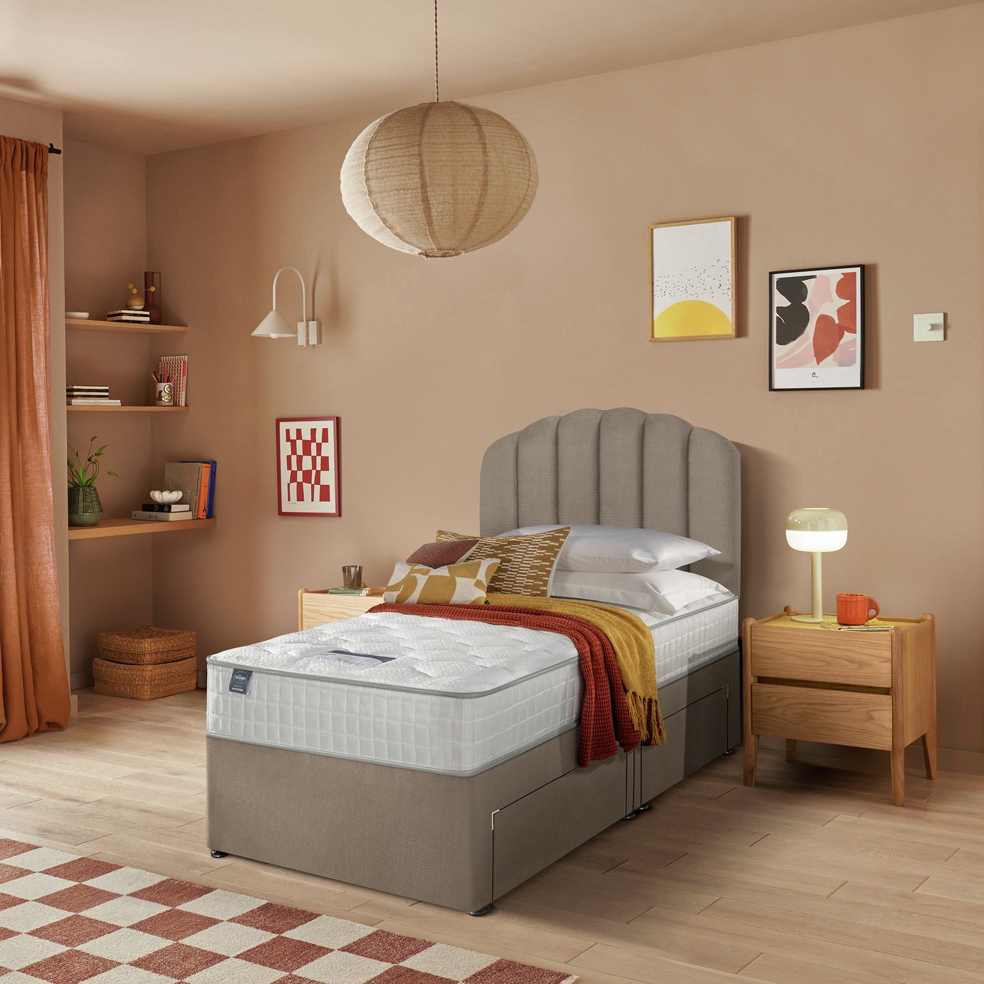 Silentnight Middleton Memory Mattress & Divan Bed Set