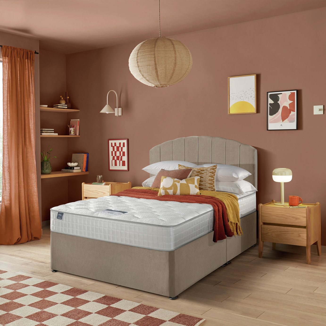 Silentnight Middleton Memory Mattress & Divan Bed Set