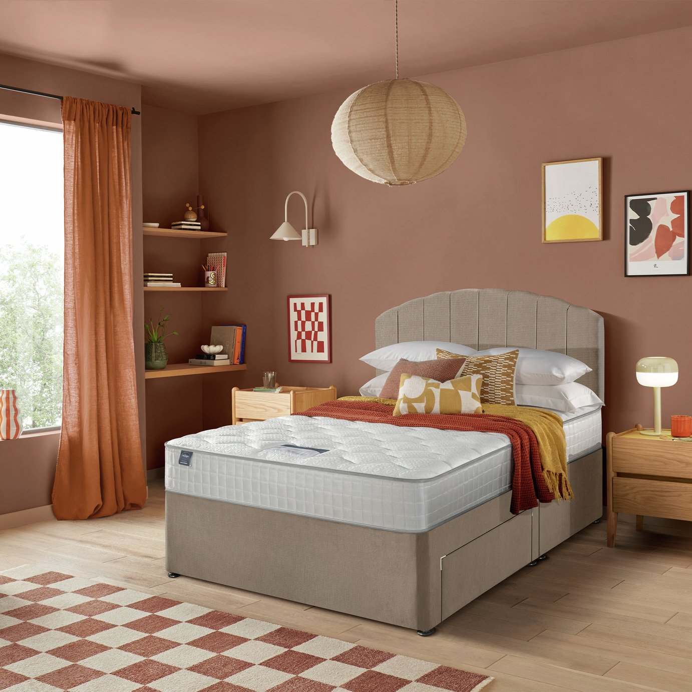 Silentnight Middleton Memory Mattress & Divan Bed Set