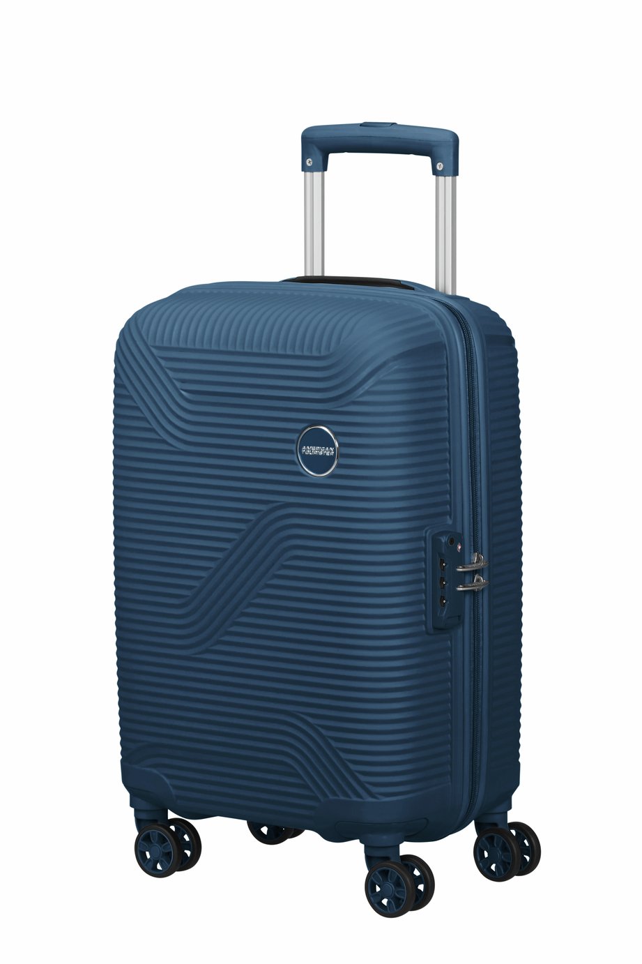 American Tourister Bonjoy 8 Wheel Hard Suitcase - Blue Moon