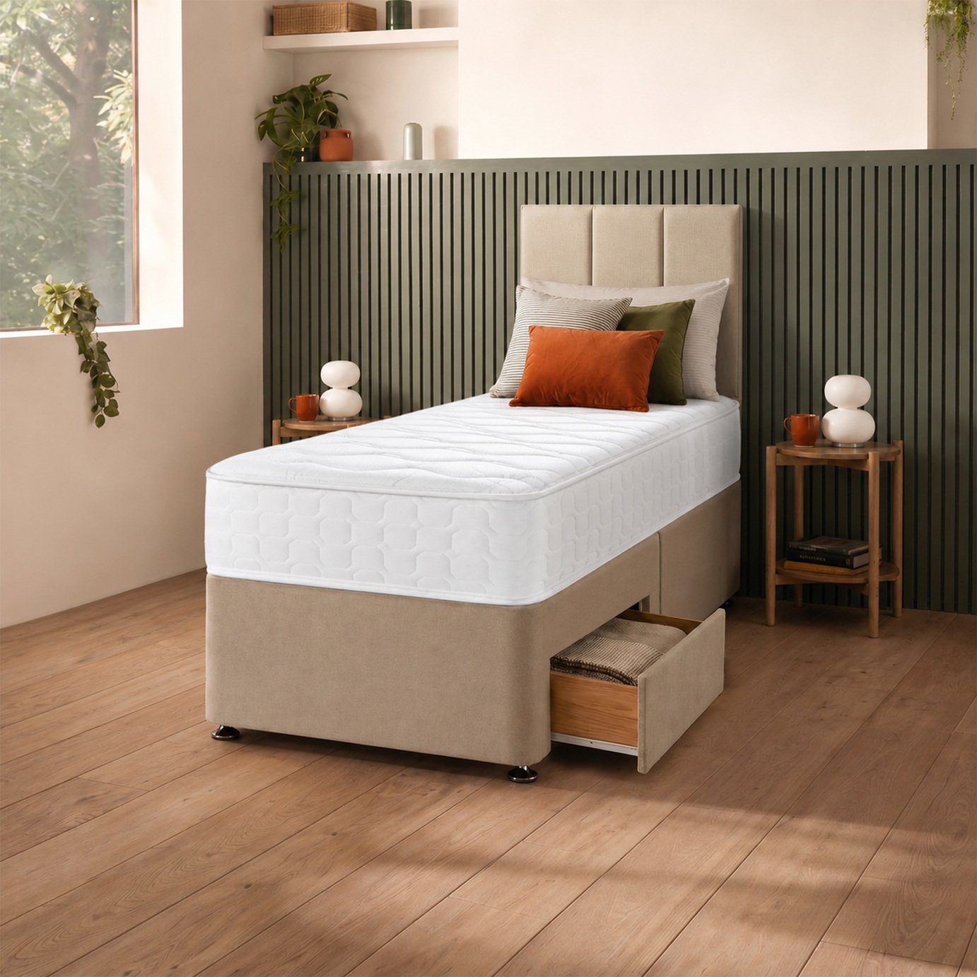 Silentnight Luxury Mattress and Divan Set