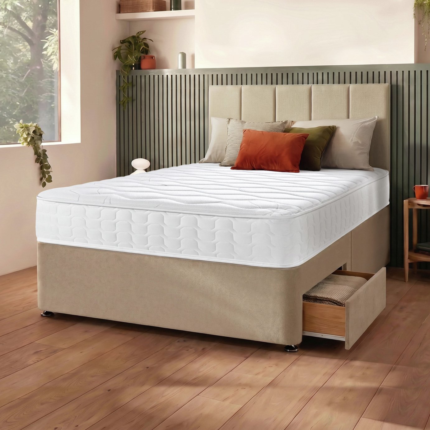 Silentnight Luxury Mattress and Divan Set