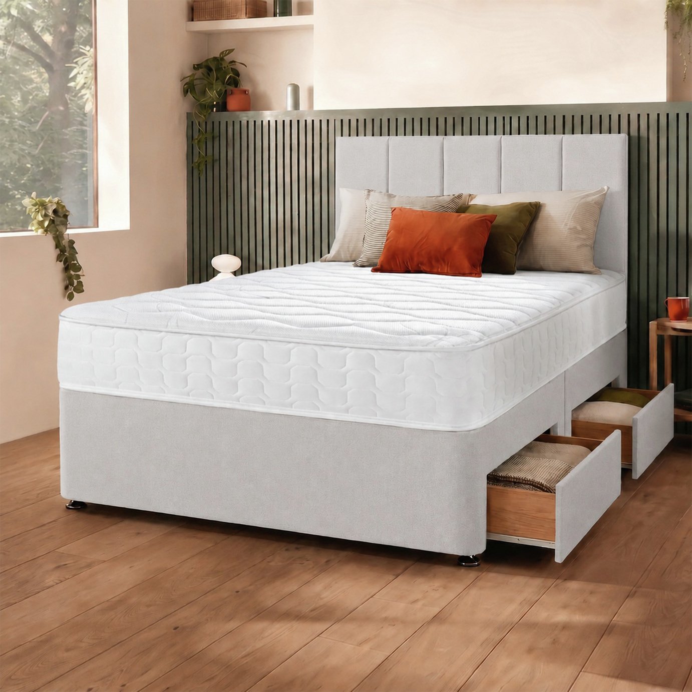 Silentnight Luxury Mattress and Divan Set