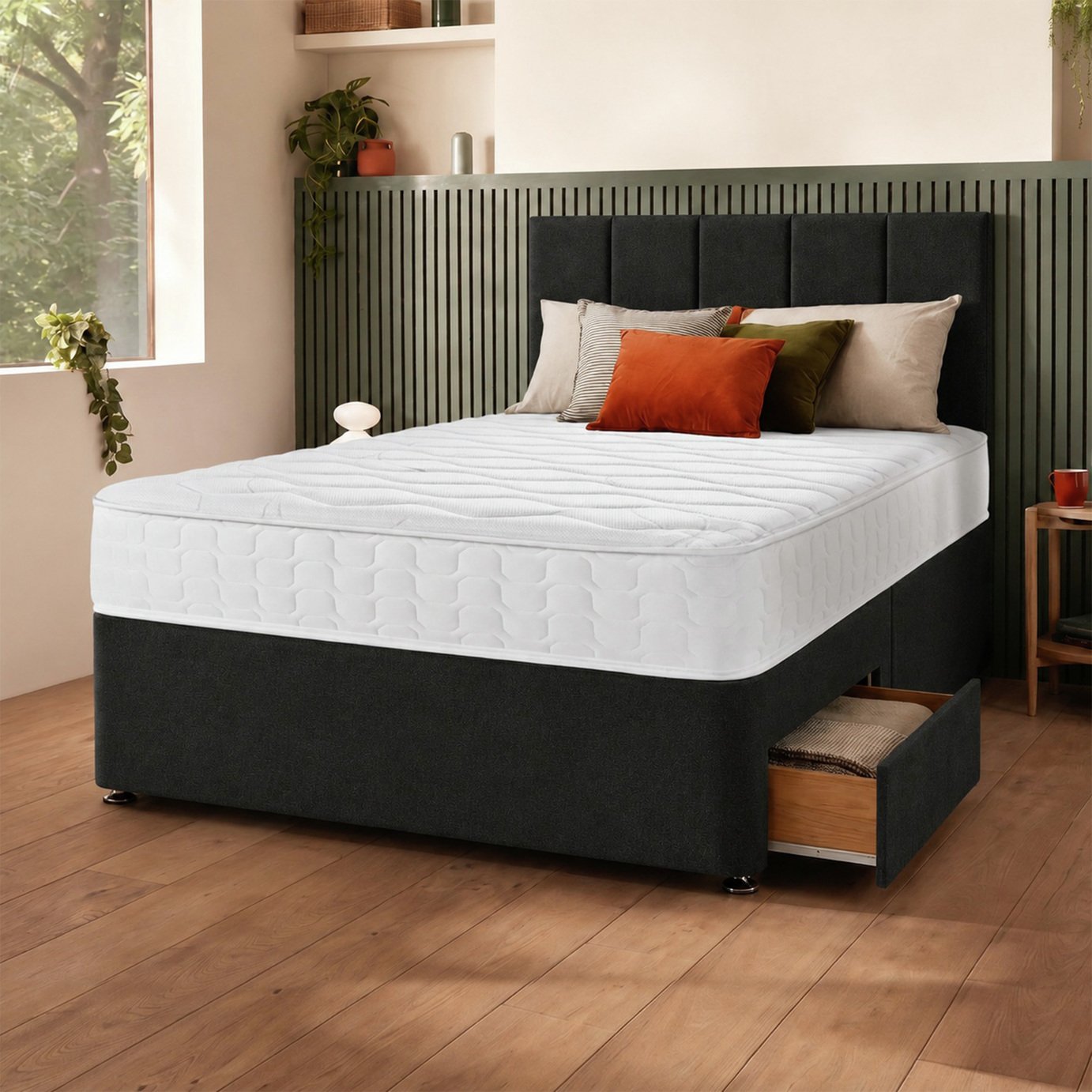 Silentnight Luxury Mattress and Divan Set