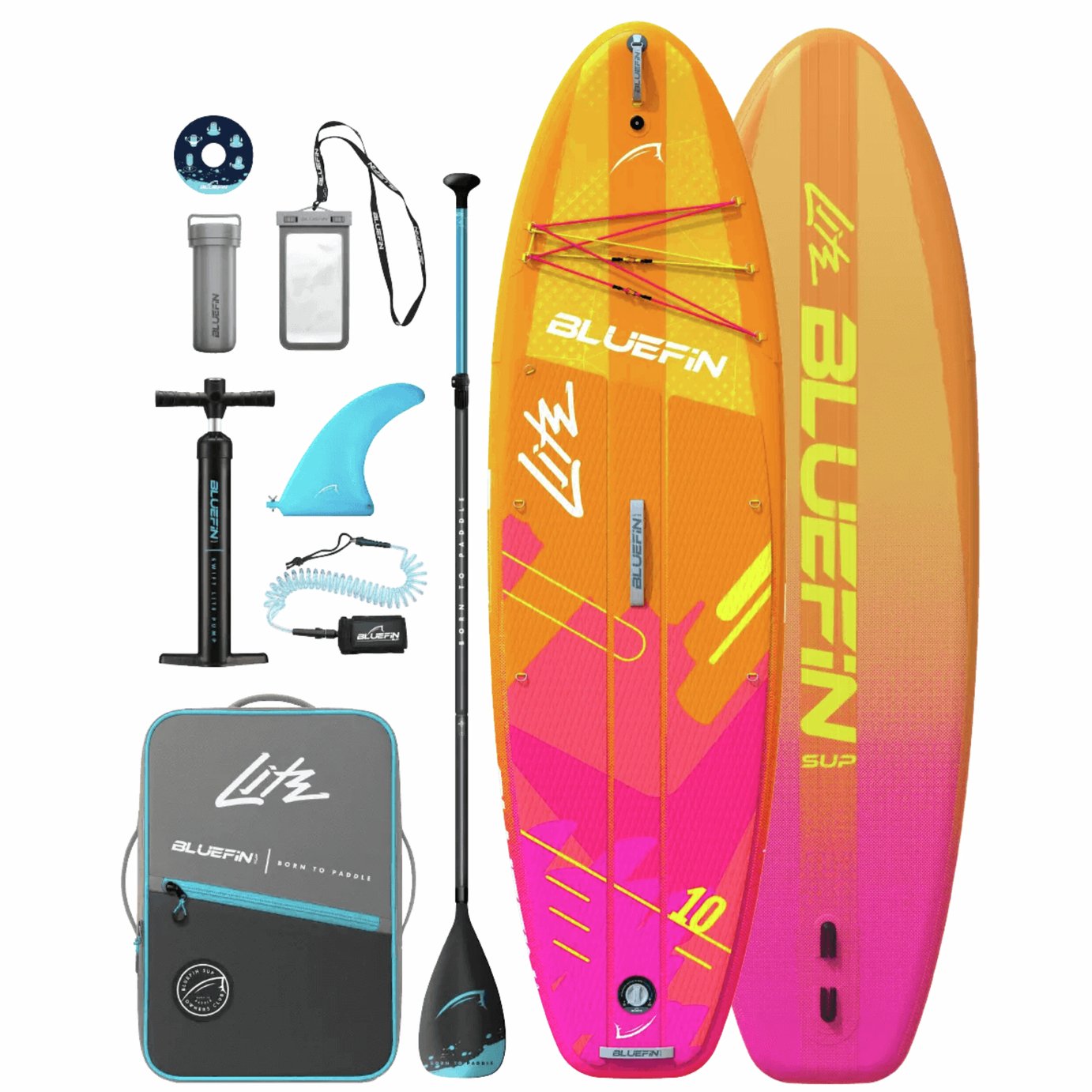Bluefin Coral Compact SUP 10ft Inflatable Paddleboard