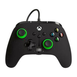 PowerA Xbox X/S & One Enhanced Wired Controller - Green Hint