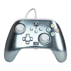 PowerA Xbox X/S & One Enhanced Wired Controller Metallic Ice