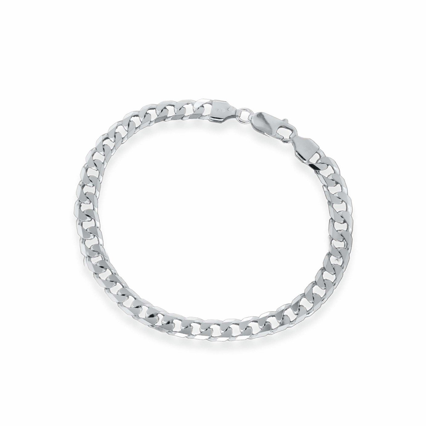 Revere Sterling Silver Curb Chain Bracelet
