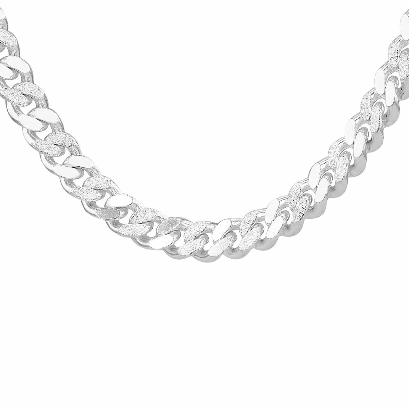 Revere Sterling Silver Stardust Curb 20 Inch Chain