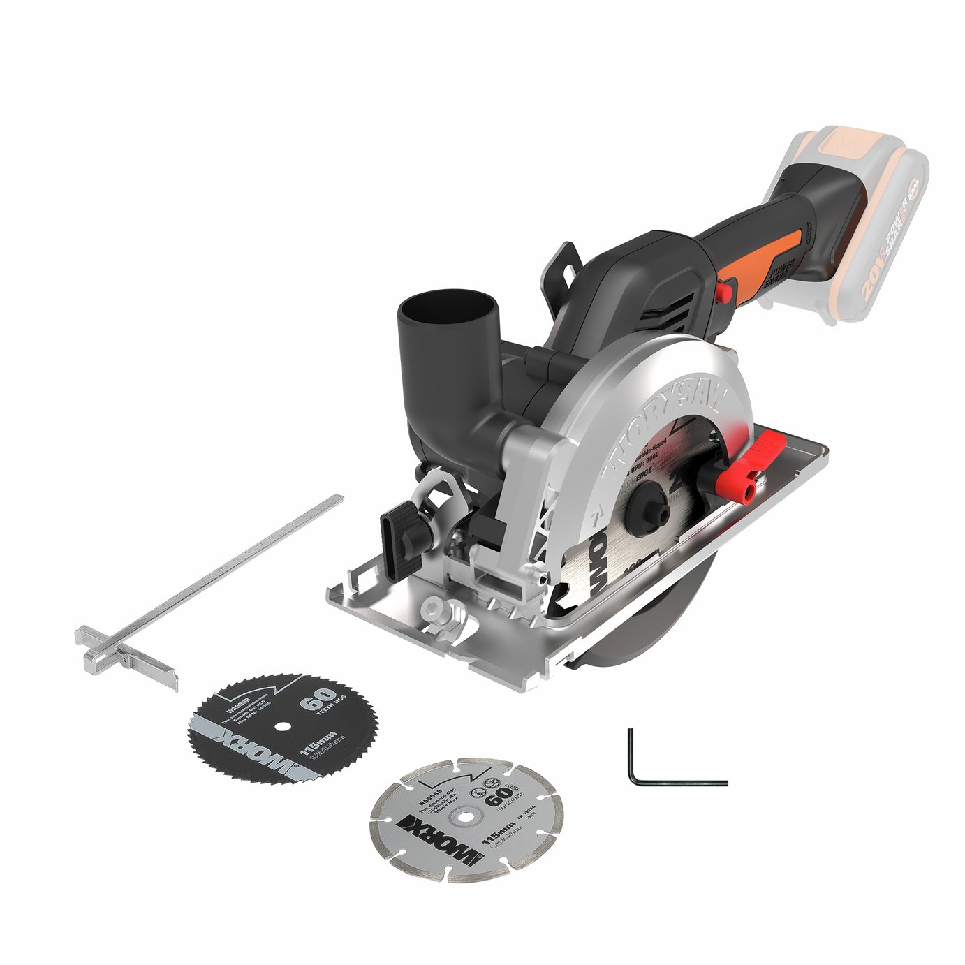 Worx 120mm Circular Saw - 20V