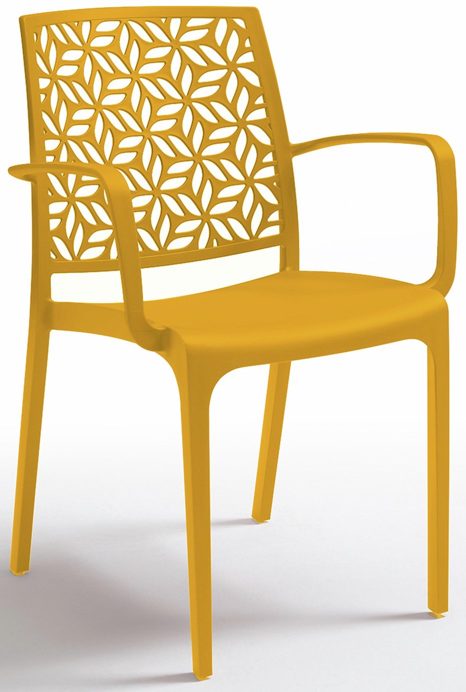 Bica Ninfa Contract Stack Chair - Yellow