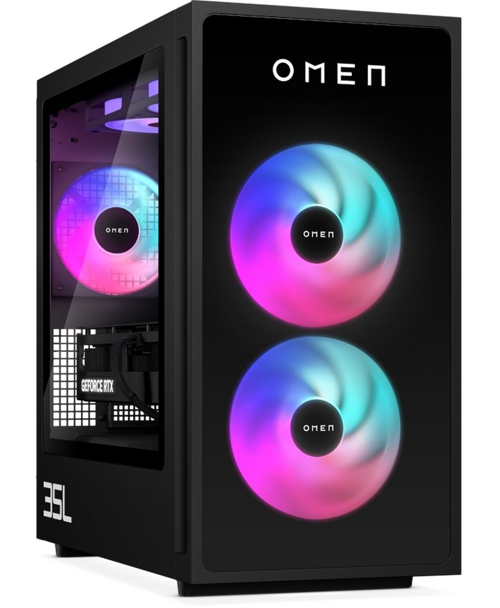 HP OMEN Ryzen 5 16GB 1TB RTX 5060Ti Gaming PC 