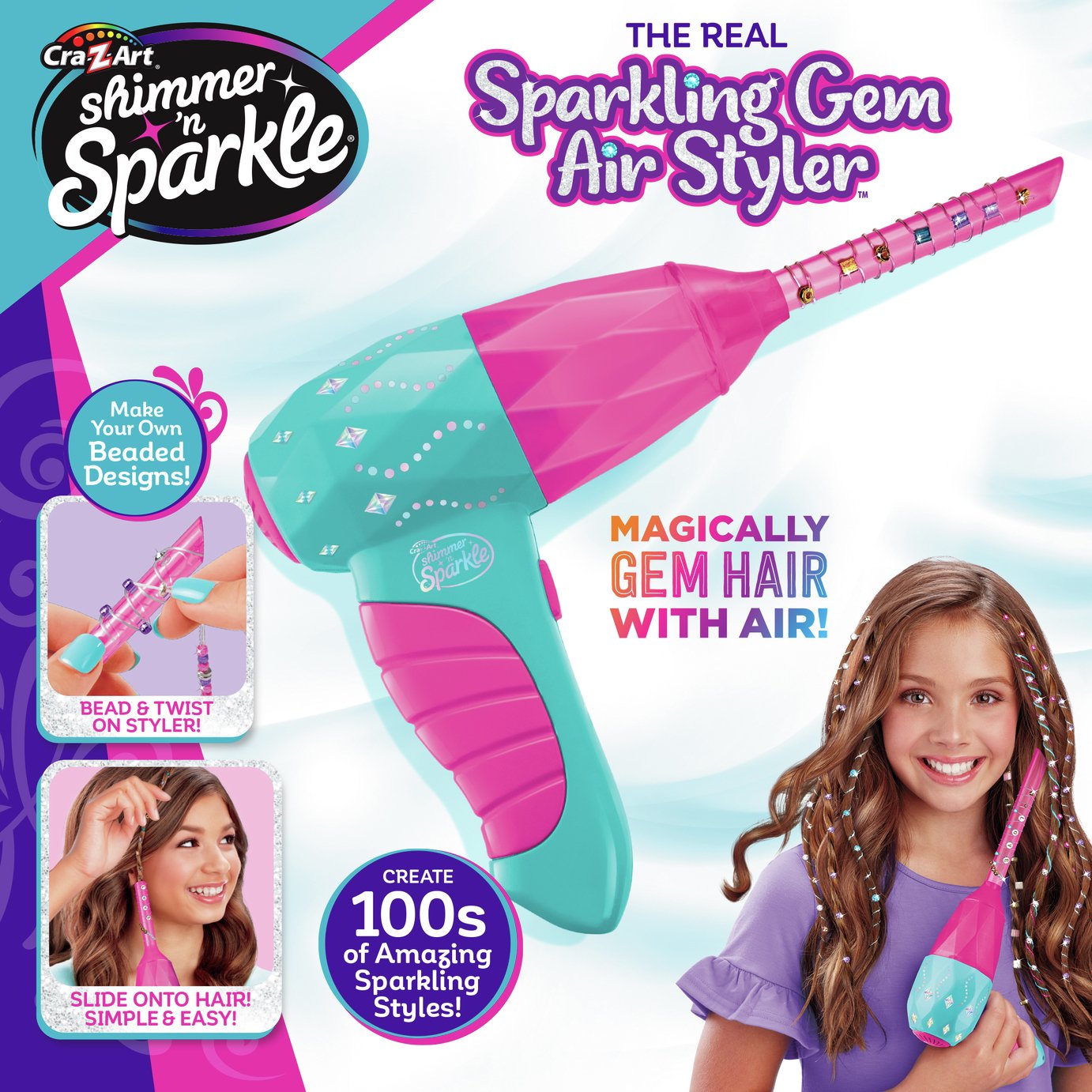 Shimmer N Sparkle Real Sparkling Gem Air Styler