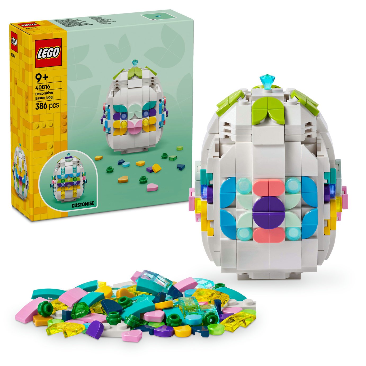 LEGO Decorative Easter Egg Toy for Kids 40816 PREORDER