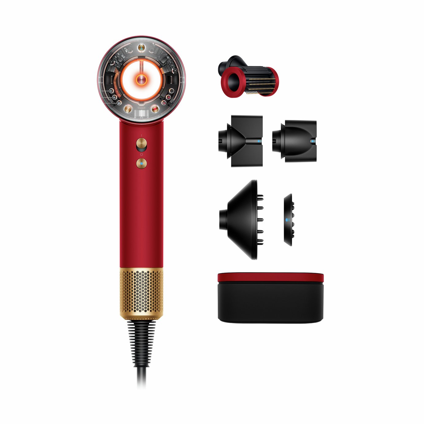 Dyson Supersonic Nural Hair Dryer - Red Velvet/Gold