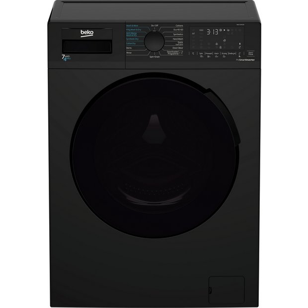 Argos black on sale washing machine