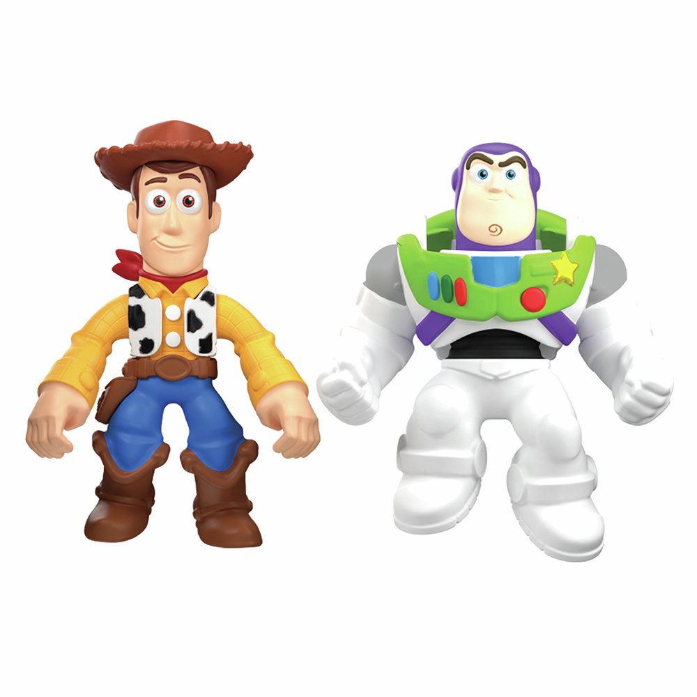 Heroes of Goo Jit Zu Disney Pixar Toy Story Woody & Buss Lightyear Figure