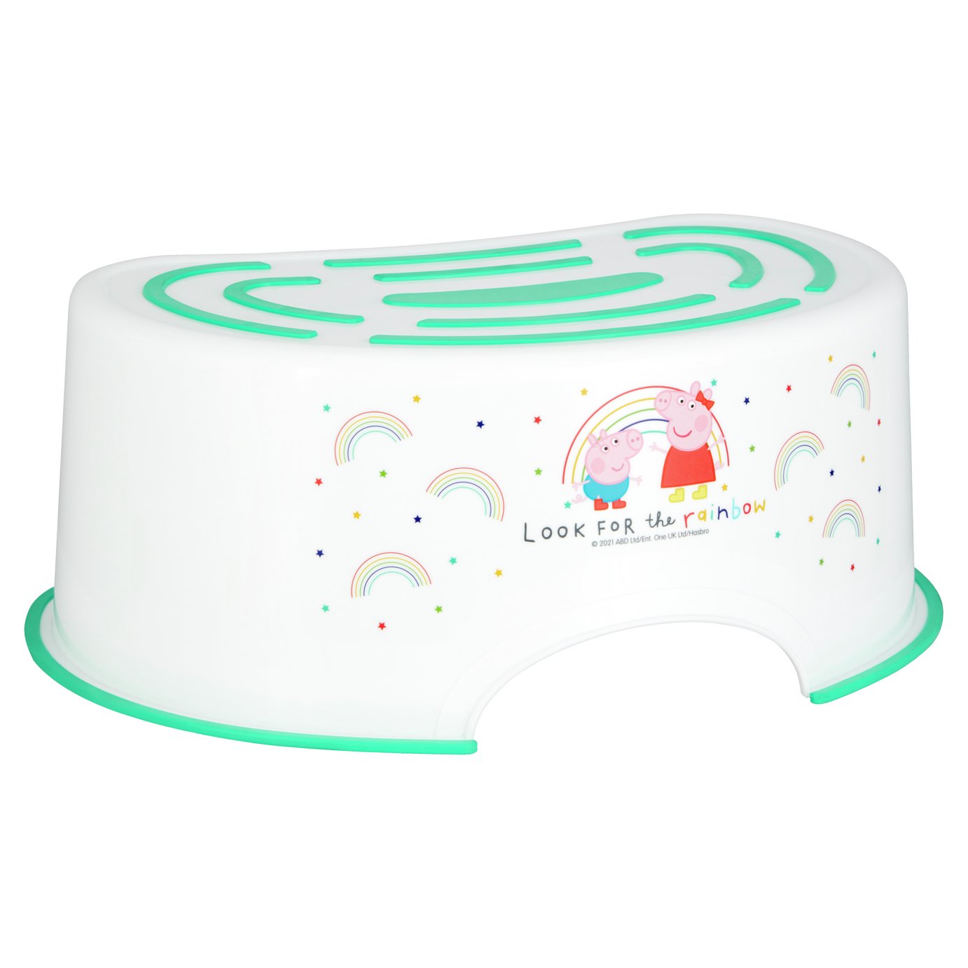 Peppa Pig Non-Slip Toddler Step Stool - Multicolour