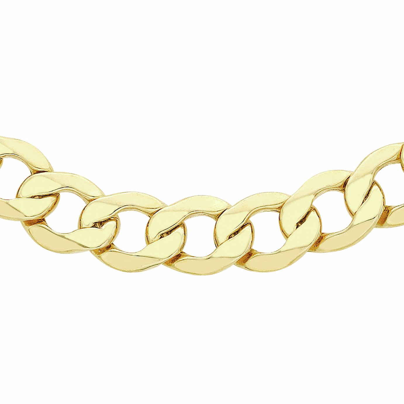 Revere 9ct Yellow Gold 20 Inch Curb Chain